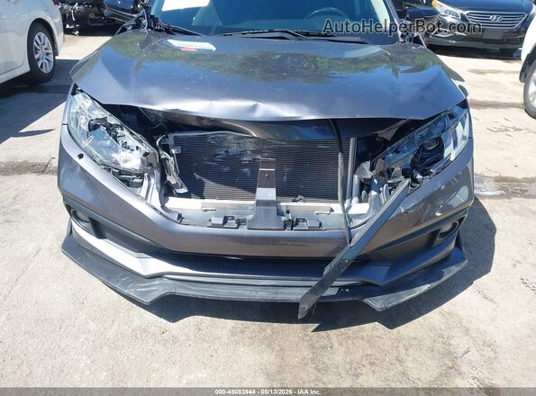 JHMFC1F31KX001613 2019 HONDA CIVIC Black Widok z przodu
