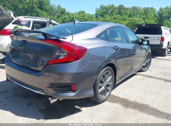 JHMFC1F31KX001613 2019 HONDA CIVIC Black Tył prawy