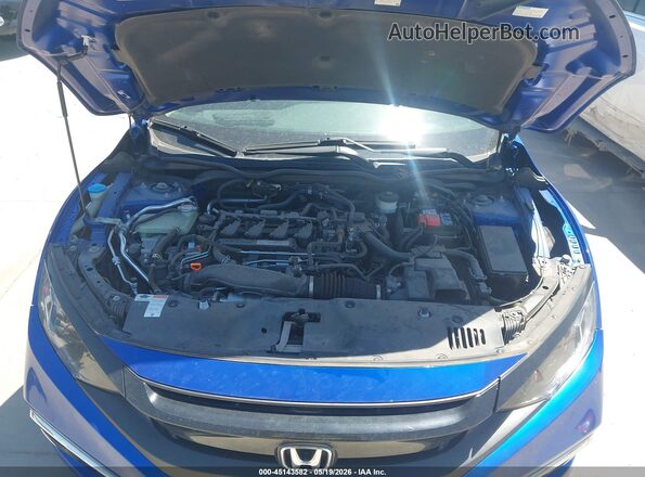 JHMFC1F33KX001483 2019 HONDA CIVIC Blue 