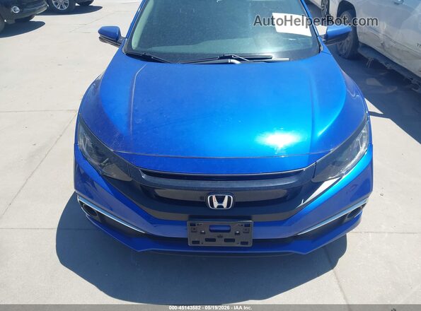 JHMFC1F33KX001483 2019 HONDA CIVIC Blue 