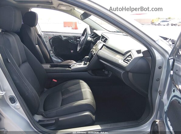 JHMFC1F33KX009695 2019 HONDA CIVIC Silver Front interior view