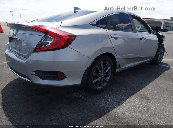 JHMFC1F33KX009695 2019 HONDA CIVIC Silver Rear right