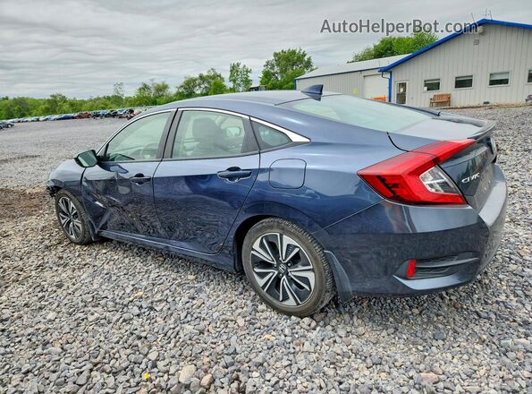 JHMFC1F38JX020755 2018 HONDA CIVIC Blue 