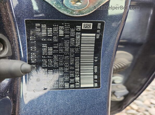 JHMFC1F38JX020755 2018 HONDA CIVIC Blue 