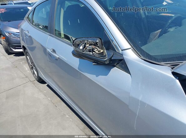 JHMFC1F38KX002466 2019 HONDA CIVIC Gray 