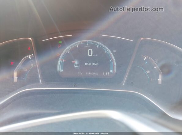 JHMFC1F39JX008792 2018 HONDA CIVIC Black Vista de los asientos traseros