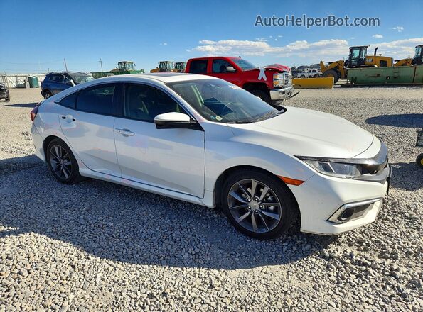 JHMFC1F72KX002112 2019 HONDA CIVIC Белый Передняя правая четверть