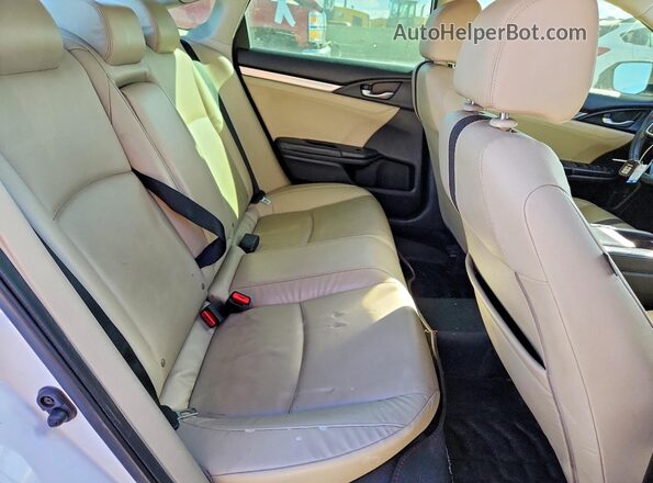 JHMFC1F72KX002112 2019 HONDA CIVIC Белый Вид задних сидений