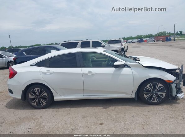 JHMFC1F73JX039331 2018 HONDA CIVIC White უკანა სალონის ხედი