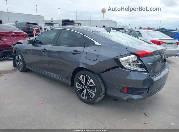 JHMFC1F74JX004880 2018 HONDA CIVIC Gray Tył lewy