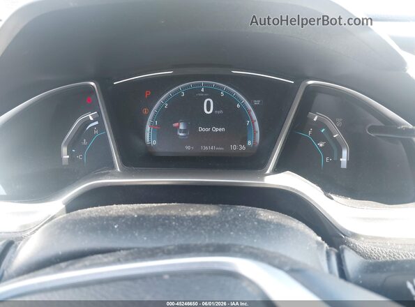 JHMFC1F74JX035594 2018 HONDA CIVIC White Հետևի նստատեղերի տեսք
