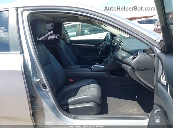JHMFC1F78JX043178 2018 HONDA CIVIC Silver წინა სალონის ხედი