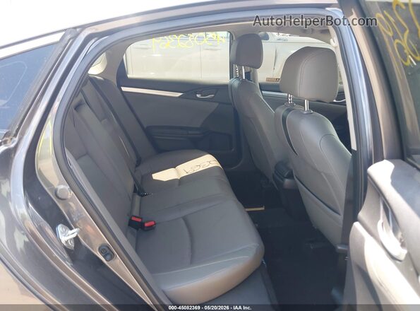 JHMFC1F83JX033604 2018 HONDA CIVIC Gray Vista de la etiqueta del VIN