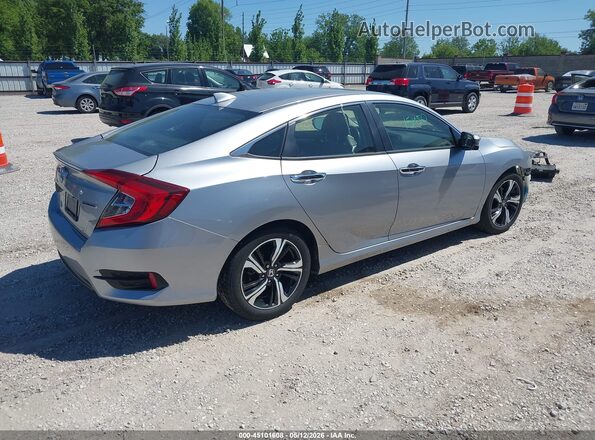 JHMFC1F95JX030034 2018 HONDA CIVIC Silver Задня права чверть