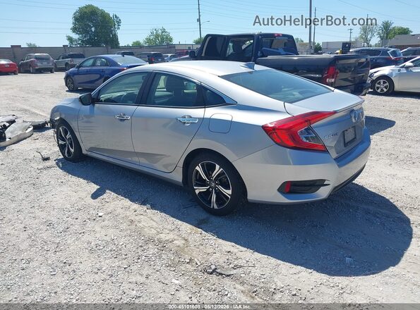 JHMFC1F95JX030034 2018 HONDA CIVIC Silver Задня ліва чверть
