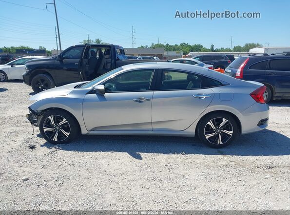 JHMFC1F95JX030034 2018 HONDA CIVIC Silver 