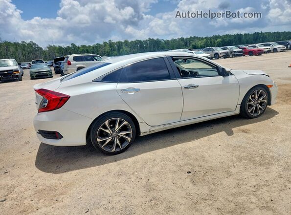 JHMFC1F98KX005811 2019 HONDA CIVIC White Trasero derecho