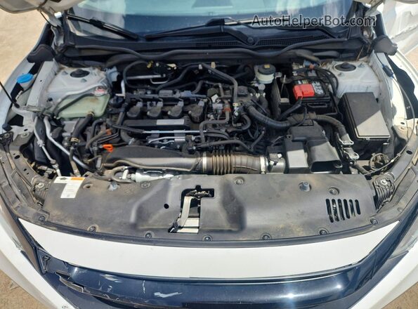 JHMFC1F98KX005811 2019 HONDA CIVIC White Vista interior trasera