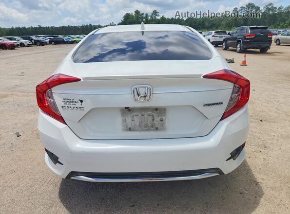 JHMFC1F98KX005811 2019 HONDA CIVIC White Vista trasera