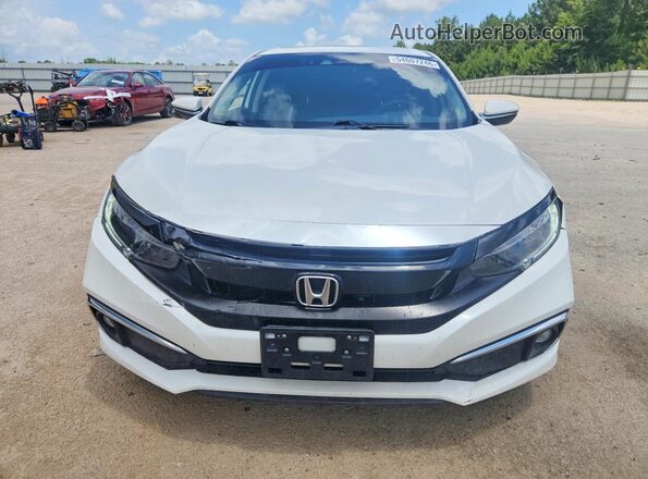 JHMFC1F98KX005811 2019 HONDA CIVIC White Vista frontal