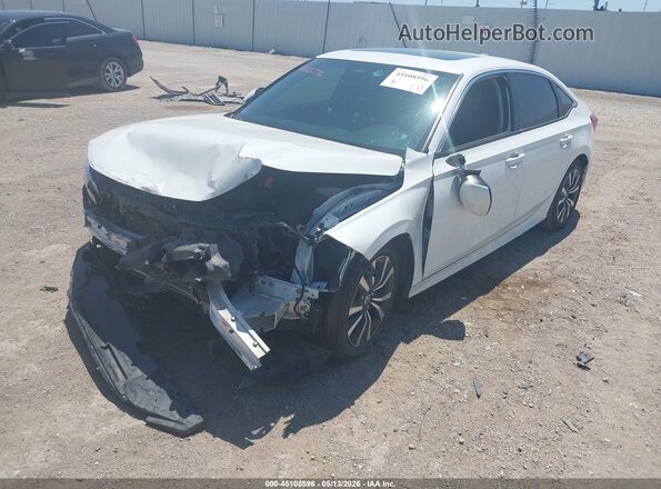 JHMFE1F75NX003477 2022 HONDA CIVIC White Front left