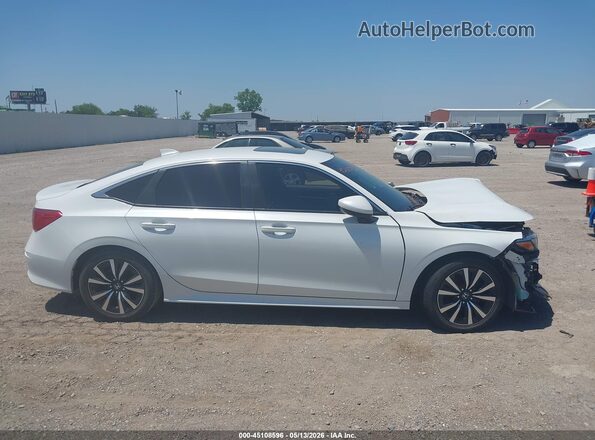 JHMFE1F75NX003477 2022 HONDA CIVIC White Rear interior view
