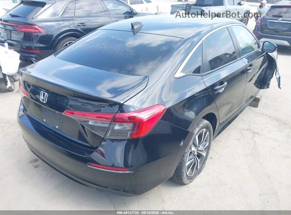 JHMFE1F77NX004243 2022 HONDA CIVIC Black Հետևի աջ