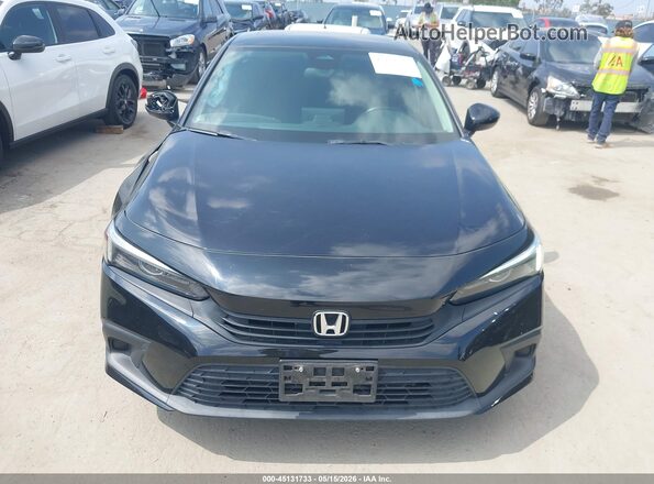 JHMFE1F77NX004243 2022 HONDA CIVIC Black Սալոնի հետևի տեսք