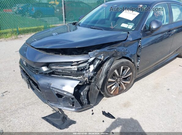 JHMFE1F79NX004583 2022 HONDA CIVIC Gray 