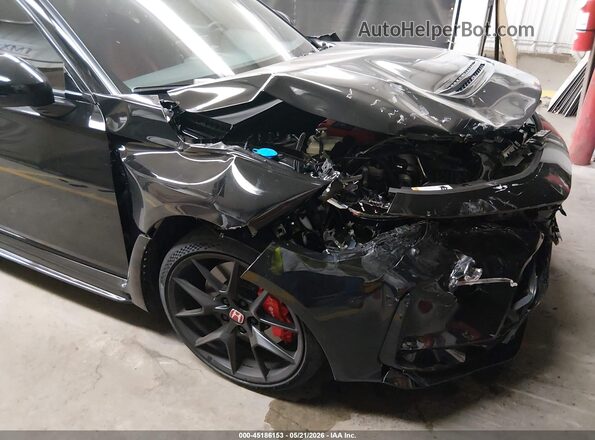JHMFL5G40SX008762 2025 HONDA CIVIC Black Widok z przodu