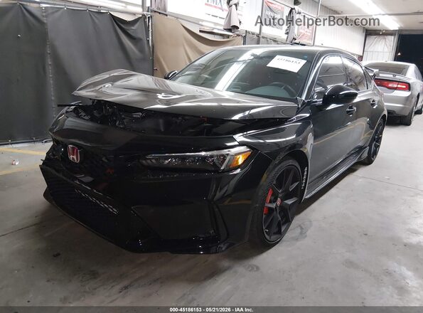 JHMFL5G40SX008762 2025 HONDA CIVIC Black Przód lewy