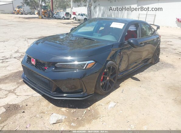 JHMFL5G41SX006566 2025 HONDA CIVIC Черный Передняя левая четверть