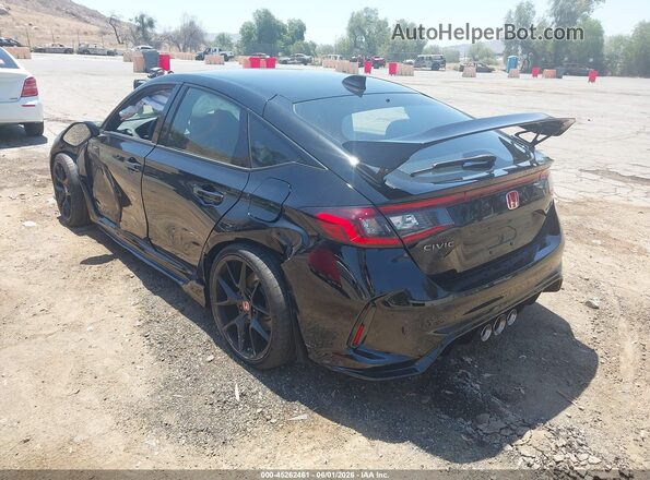 JHMFL5G41SX006566 2025 HONDA CIVIC Черный Задняя левая четверть