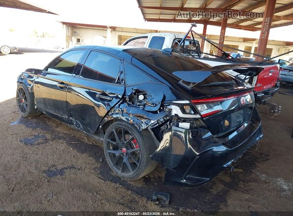 JHMFL5G44PX002647 2023 HONDA CIVIC Black Trasero izquierdo