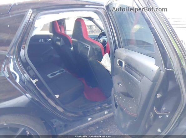 JHMFL5G44PX002647 2023 HONDA CIVIC Black Vista de la etiqueta del VIN