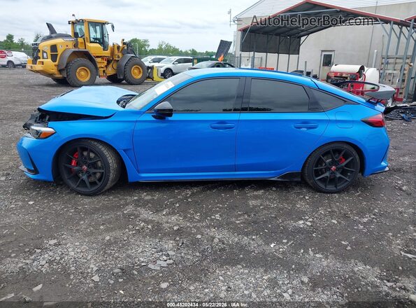 JHMFL5G45PX001345 2023 HONDA CIVIC Blue 360 interior view