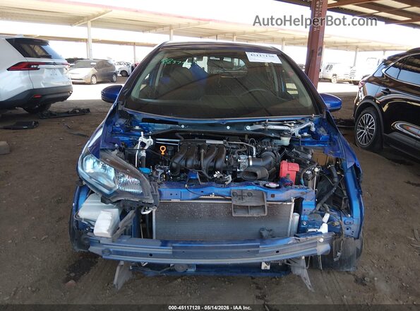 JHMGK5H53GS009486 2016 HONDA FIT Blue Front view