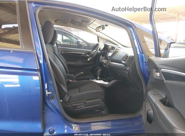 JHMGK5H53GS009486 2016 HONDA FIT Blue Front interior view