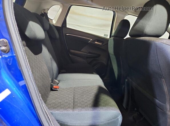 JHMGK5H57HS020962 2017 HONDA FIT Blue Vista de los asientos traseros