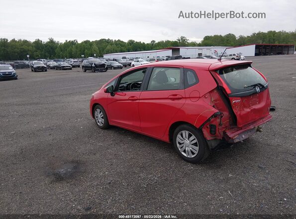 JHMGK5H5XGX005437 2016 HONDA FIT Red Հետևի ձախ