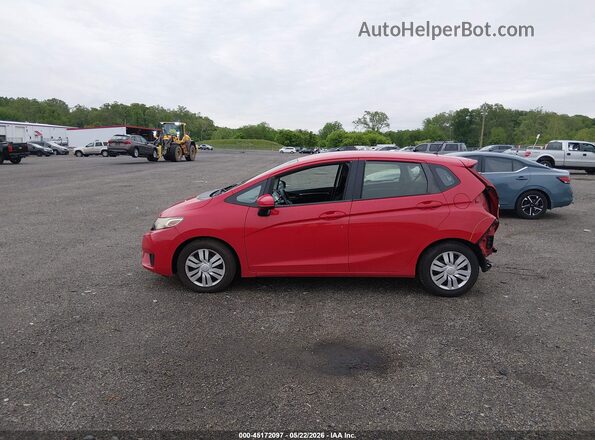 JHMGK5H5XGX005437 2016 HONDA FIT Red 