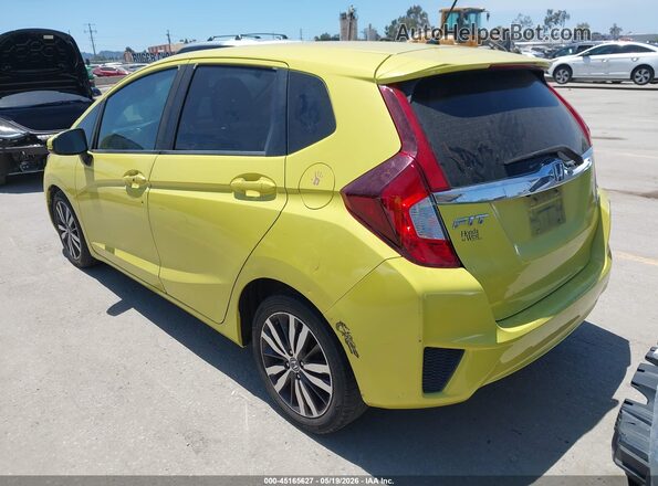 JHMGK5H71GX044919 2016 HONDA FIT Yellow უკანა მარცხენა