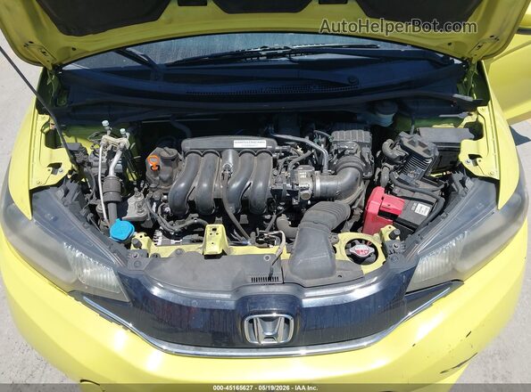 JHMGK5H71GX044919 2016 HONDA FIT Yellow უკანა ხედი