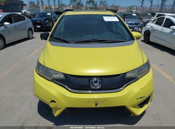 JHMGK5H71GX044919 2016 HONDA FIT Yellow ხელსაწყოთა პანელის ხედი