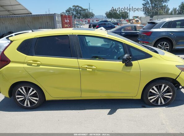 JHMGK5H71GX044919 2016 HONDA FIT Yellow უკანა სალონის ხედი