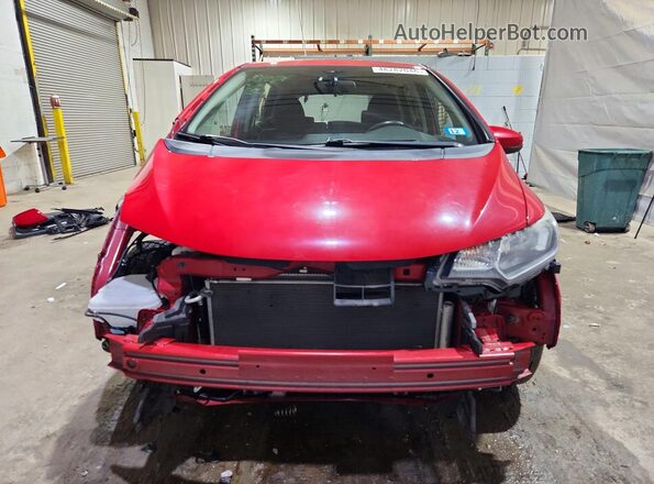 JHMGK5H74GS007666 2016 HONDA FIT Red Вид спереду
