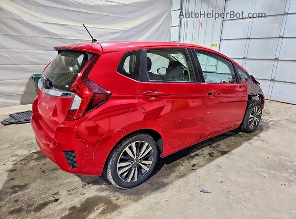 JHMGK5H74GS007666 2016 HONDA FIT Red Задня права чверть