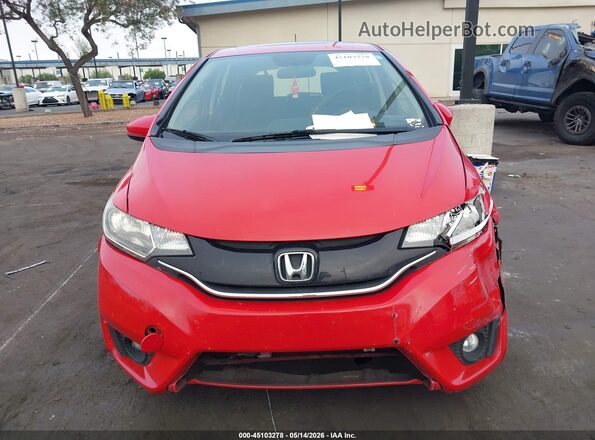 JHMGK5H76HS006956 2017 HONDA FIT Red ხელსაწყოთა პანელის ხედი