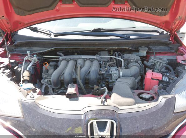 JHMGK5H77GS004910 2016 HONDA FIT Red 