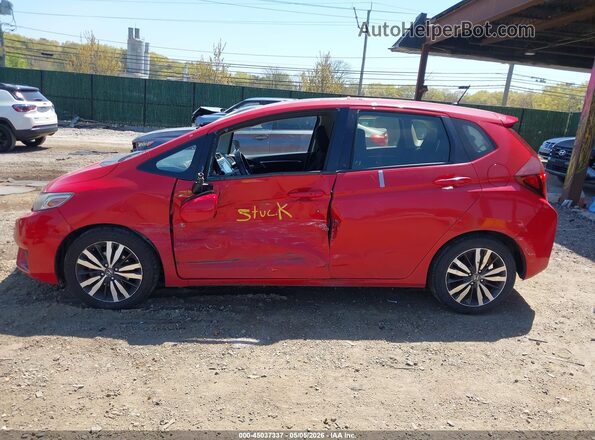 JHMGK5H77GS004910 2016 HONDA FIT Red 